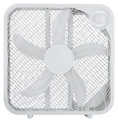 HomePointe FB50-16HW Box Fan, White, 20-In.