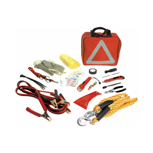 49-Pc. Emergency Roadside Assistance Kit