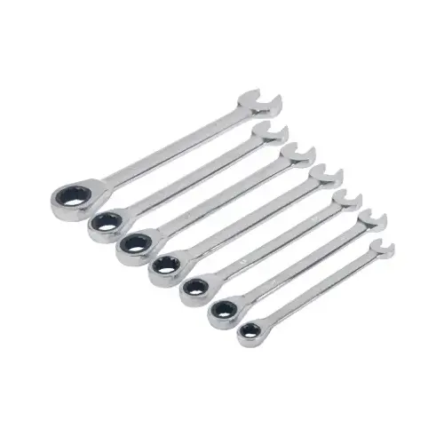 Ratcheting Wrench Set, SAE, 10-Pc.