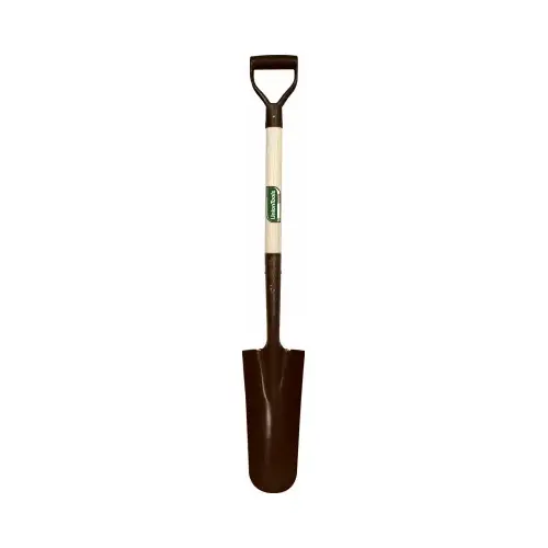 UNITED JUMBO CO., LTD 230183UJ Drain Spade, D-Grip Wood Handle