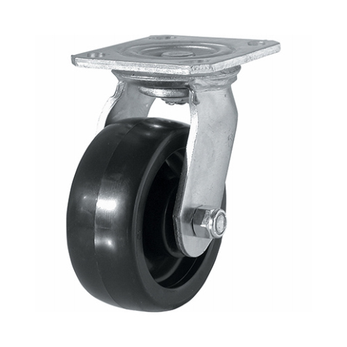 Poly Wheel, Swivel Caster, 5-In.