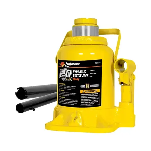 20-Ton Shorty Hydraulic Bottle Jack