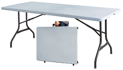 GSC TECHNOLOGIES INC TA3072FW Folding Banquet Table, Lightweight, 30 x 72-In.