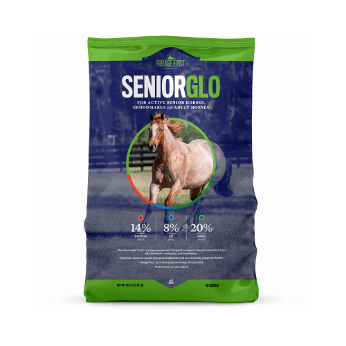 GLO 10130AB SeniorGlo Horse Feed, 50-Lbs.
