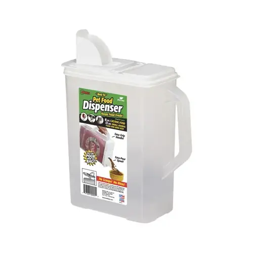 Buddeez 00005 8-Qt. Pet Food Storage Container & Dispenser, Holds 8-Lbs.