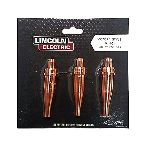 Lincoln Electric KH406 Acetylene Cutting Tips, Victor Series 1  pack of 3