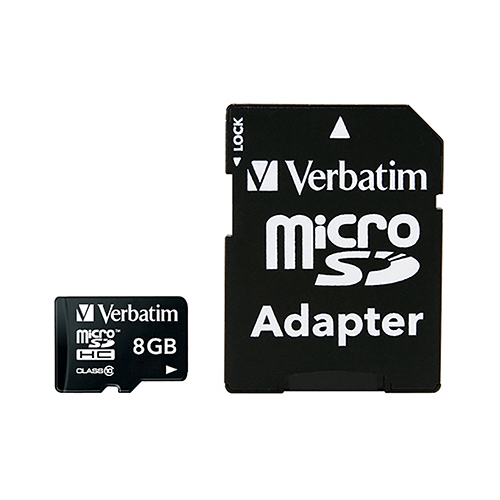 8GB Micro SDHC Memory Card, 8GB