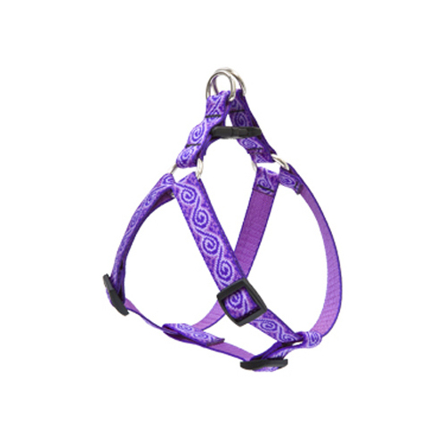 Step-In Dog Harness, Non-Restrictive, Jelly Roll, 3/4 x 20 to 30-In.