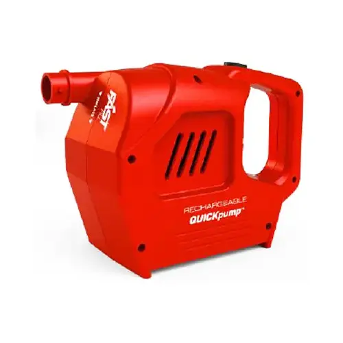 Rechargeable QuickPump Air Pump Red