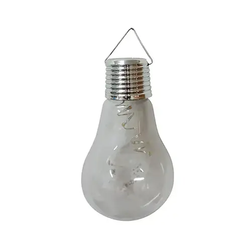 Hanging Solar String Light Set, 5 LED Bulbs