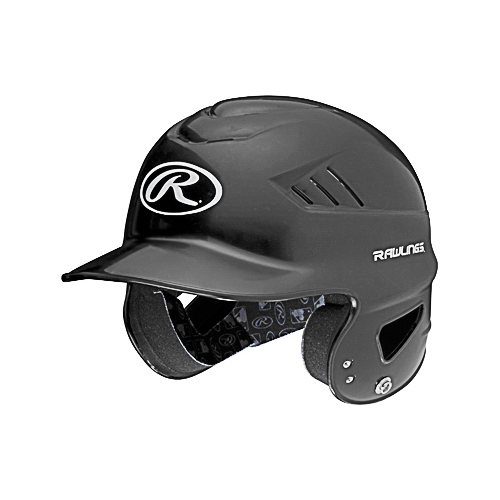 RAWLINGS SPORT GOODS CO RCFH-B Cool Flo Batting Helmet, Black
