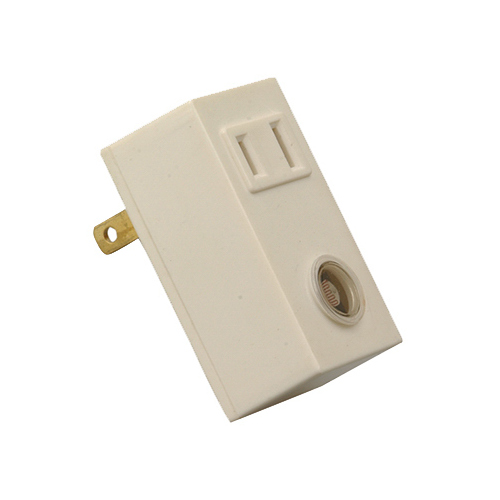Light Control With Photocell Sensor, Plug-In, Indoor