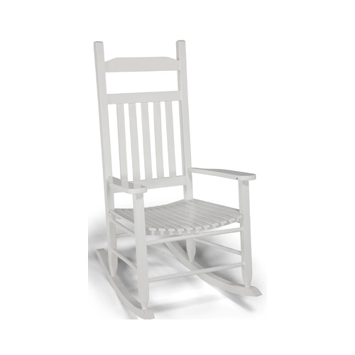 Seasonal Trends KN-28W Rocking Box Chair, 34 in D, 45-3/4 in H, 250 Ibs Capacity
