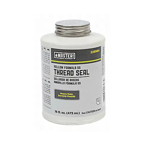 Yellow Formula 55 Thread Seal, 16-oz.