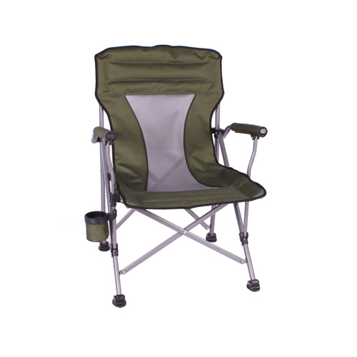 Four Seasons Courtyard HC-LG403CM Quad Sports Hard Arm Chair, Oversized, Green