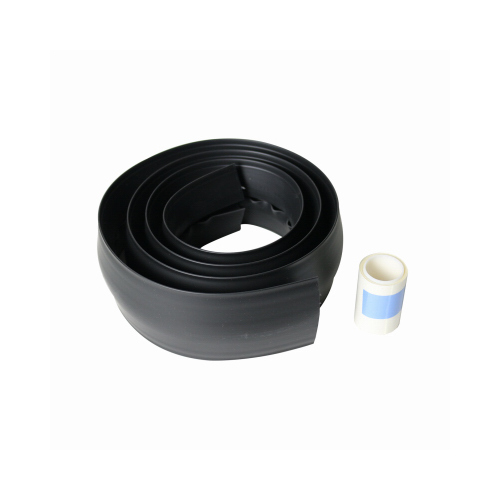 Non-Metallic Over-Floor Cord Protector, Black, 5-Ft.