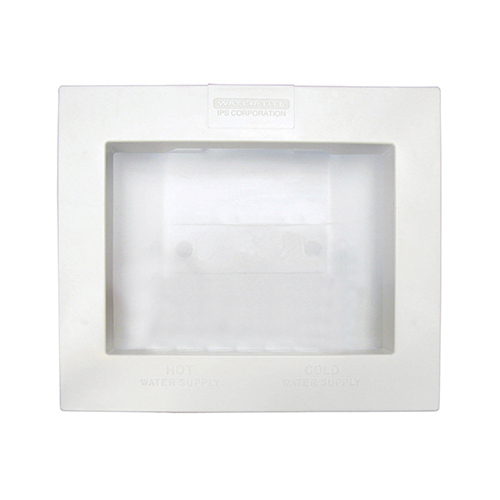 IPS Corporation 85580 Washing Machine Outlet Box, Dual-Drain
