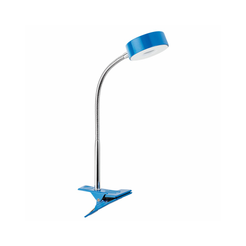 LED Clip Lamp, Blue, 5-Watt