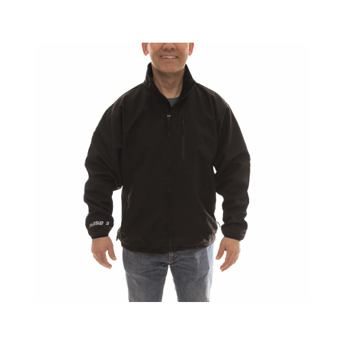 Phase 3 J25013.3X Soft Shell Jacket, Black, XXXL