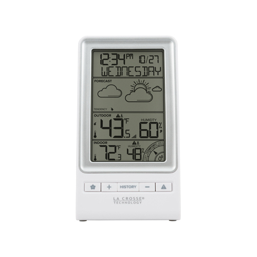 LA CROSSE TECHNOLOGY LTD 308-1415FCT Temperature Station, Indoor & Outdoor
