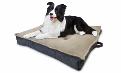 EUROPEAN HOME DESIGNS LLC AKC6936 Jumbo Extra-Dense Pet Bed, Square, 36-In. Assorted Colors