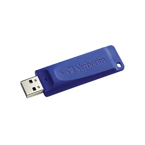 Verbatim 97408 USB Flash Drive, Blue, 32 GB