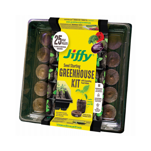 Jiffy J425GS J425ST-16 Greenhouse Starter Kit, 25-Piece