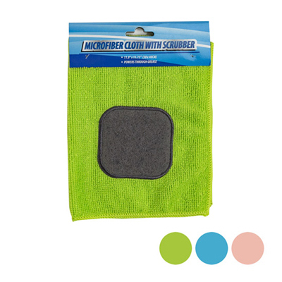 Regent Products G11354CS Microfiber Cloth Scrubber, 11.8 x 8 x 15.75-In., Assorted Colors