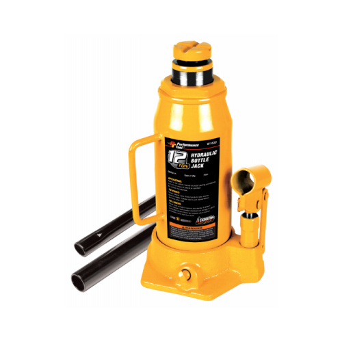 Hydraulic Bottle Jack, 12-Ton