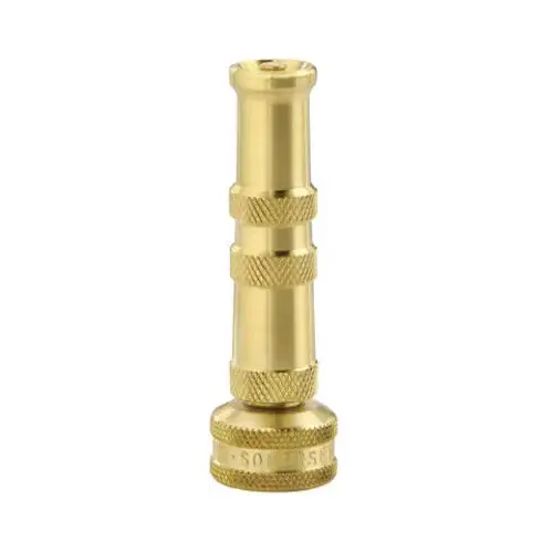 4-Inch Brass Twist Hose Nozzle