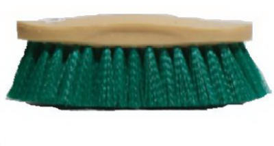 Decker 36 Grooming Finishing Brush, Soft Synthetic Bristle, Teal, 2 x 8-1/2 x 2-3/8-In.