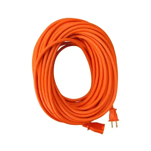 50-Ft. 16/2 SJTW Orange Round Vinyl Extension Cord