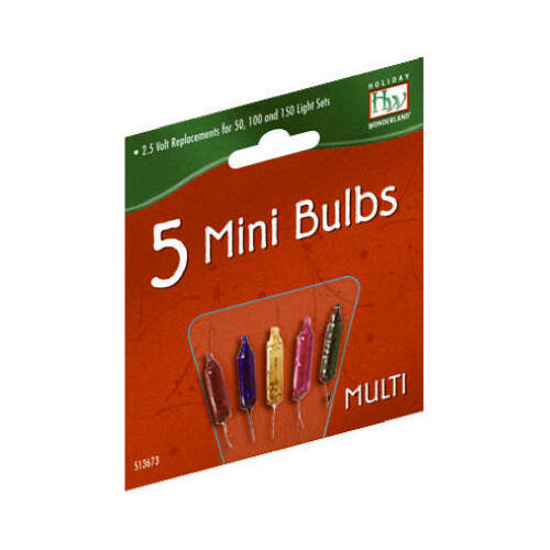 Holiday Wonderland 1115188 Mini Christmas Lights Replacement Bulb