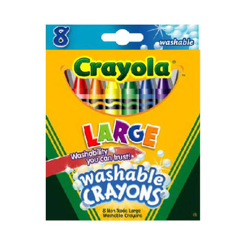 CRAYOLA 52-3280 8-Count Kid's First Crayons