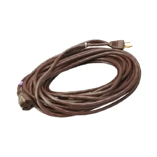 Outdoor Extension Cord, 16/3 SJTW, Brown, 40-Ft.