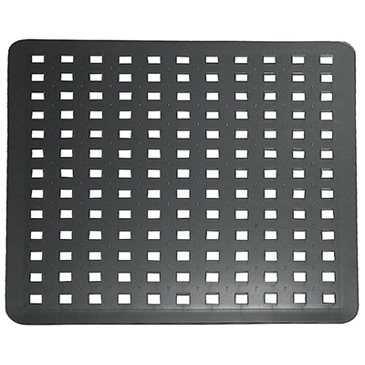 InterDesign 36660 Euro Kitchen Sink Grid, Black PVC, 12.5 x 11-In.