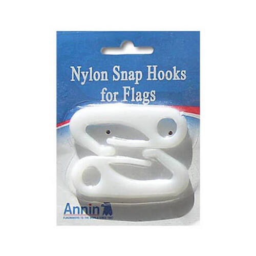 ANNIN FLAGMAKERS 802721-XCP6 Flag Nylon Snap Hook - pack of 6