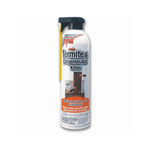 Revenge Termite & Carpenter Ant Killer, Kills on Contact, Long Lasting Control, , 15 oz. Ready-to-Use Aerosol Spray