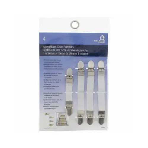 FAUCET QUEENS INC FQ44039 Ironing Board Cover Fasteners - pack of 4