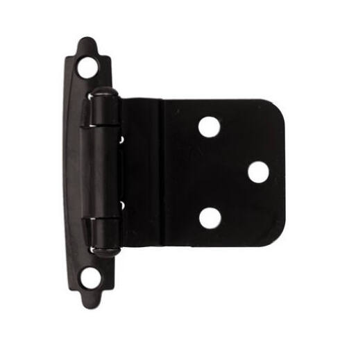 3/8-In. Black Inset Hinge