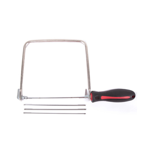 Coping Saw, Soft-Grip Handle, 6-1/2-In., 20-TPI