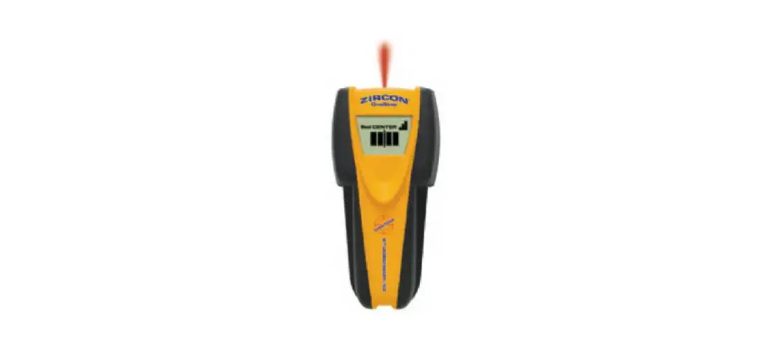 Zircon 61961 Stud Sensor OneStep i65, 9 V Battery, 1-1/2 in