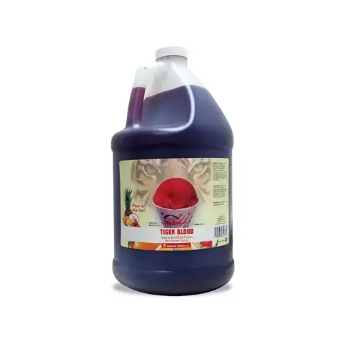 SnoKone GAL Tiger Syrup - pack of 4