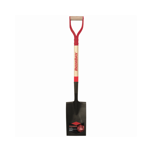 Black 2 Piece Carbon Steel Fork And Spade Border Set D-Grip For Garden