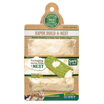 WARE MANUFACTURING INC 15005 Kapok Build-A-Nest Soft Bedding for Animals