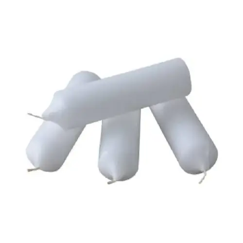 Candle Lite 4433595-XCP200 5416595 Plumbers Candle, 8 to 10 hr Burning, White Candle - pack of 200
