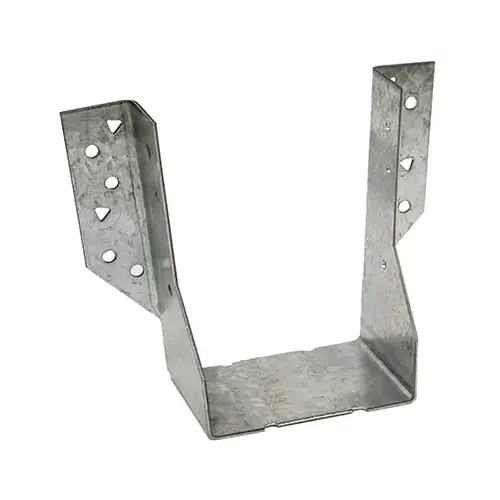 HU Joist Hanger, Face-Mount, Galvanized, For 4 x 6-In. Lumbar