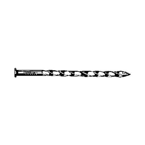STORMGUARD S257S Series Siding Nail, Hand Drive, 8d, 2-1/2 in L, Steel, Galvanized, Spiral Shank, 1 lb - pack of 12