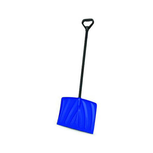 Suncast SN100012 Poly-Coated Snow Shovel With D-Grip Handle, 18-In.