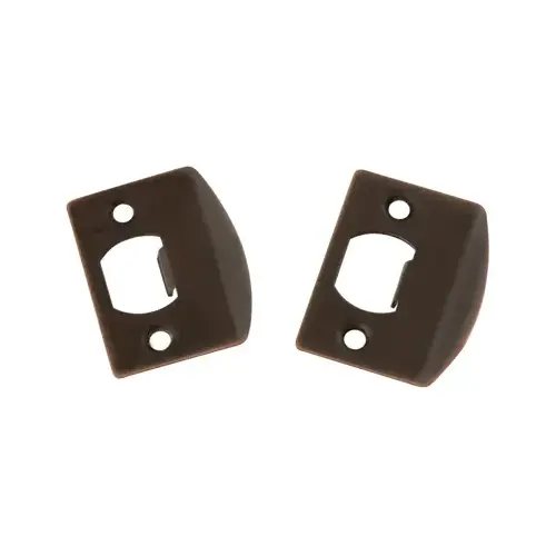 Bronze Full Lip Strike Plated Steel Plate With Adjustable Tab